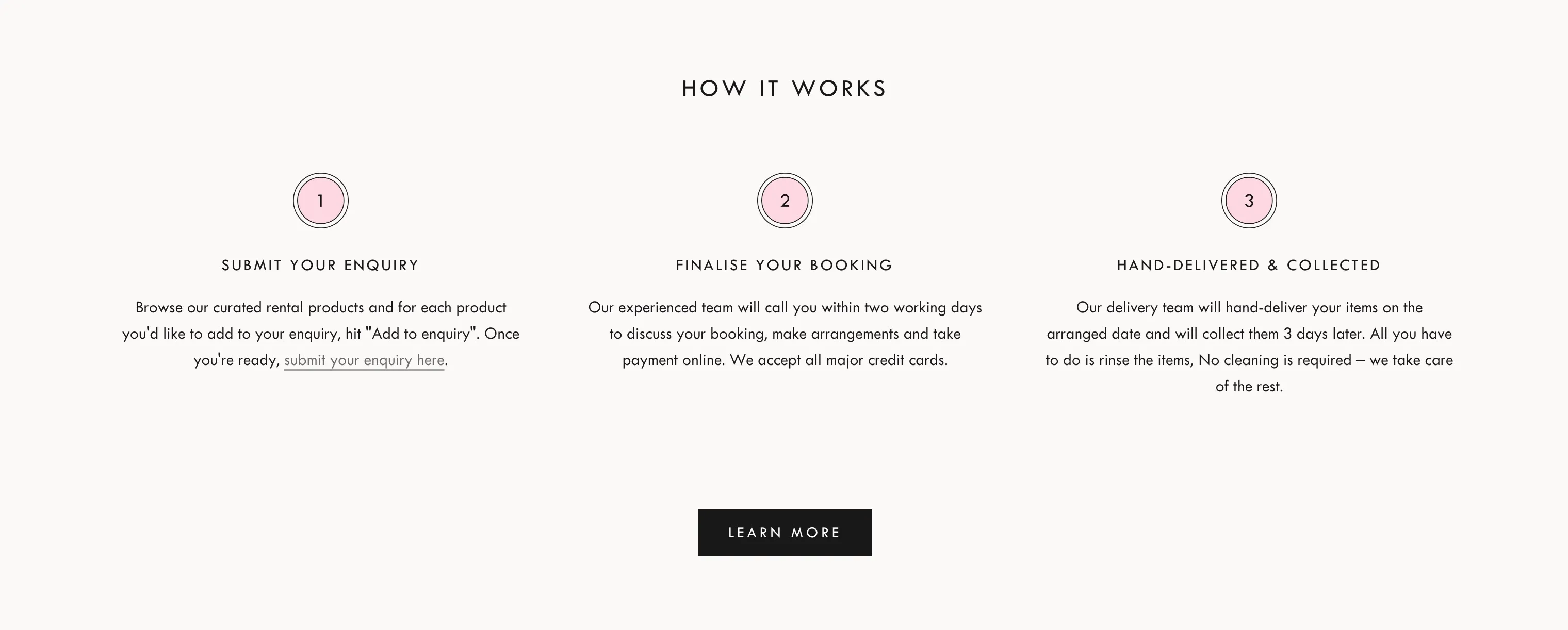 Screenshot of Text with icons 